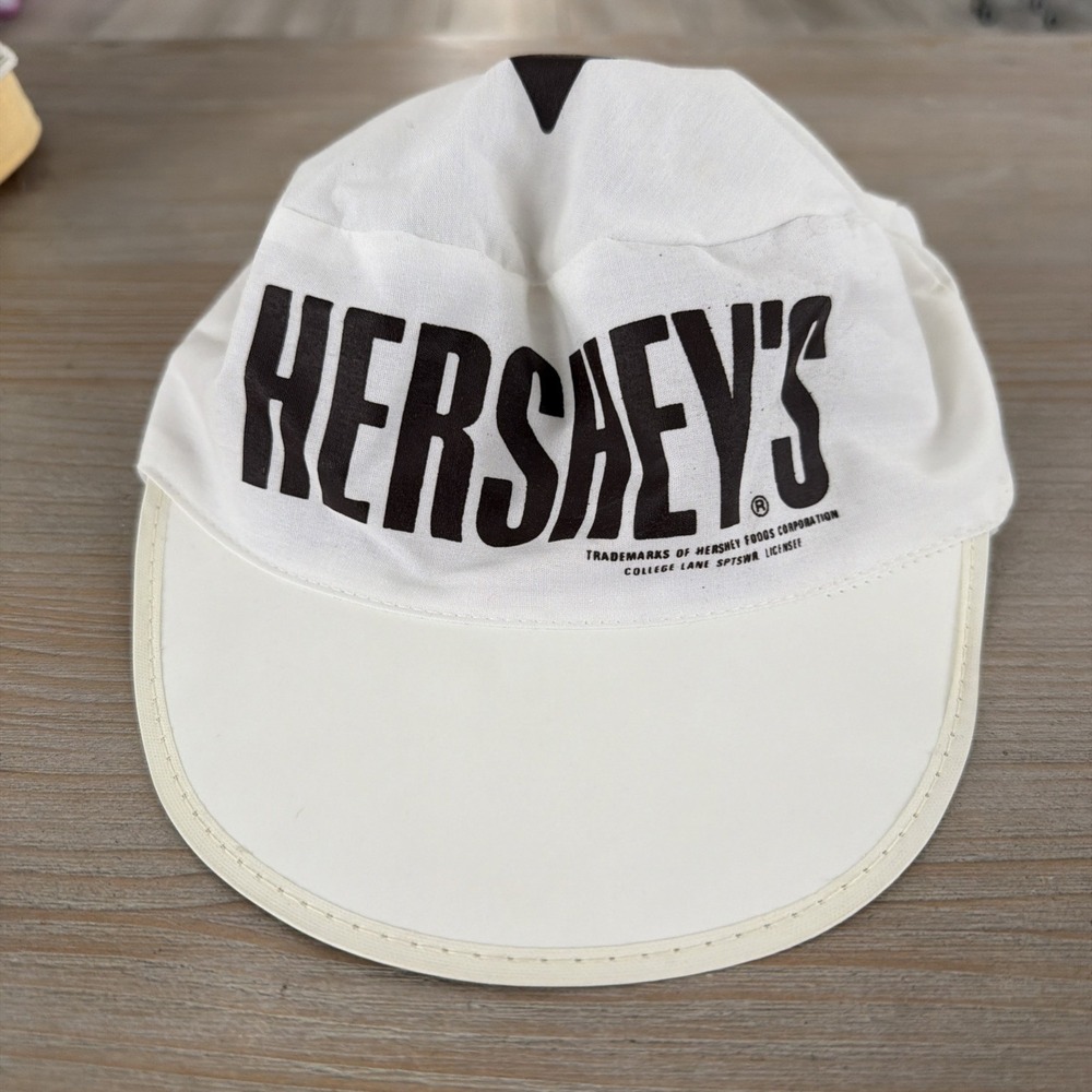 Vintage Hershey's Kisses "I'm Kissable" White Promo Hat – Cap 1980s/90s